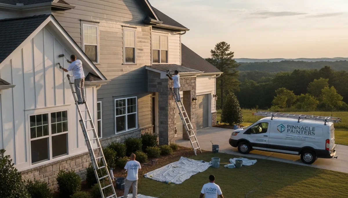 Professional house painting service in Greenville, NC for interior and exterior homes