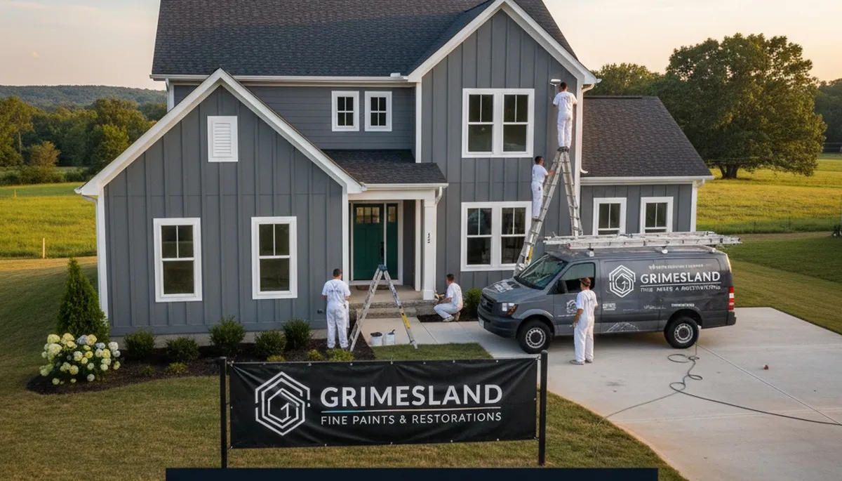 Professional house painting services in Greenville, NC for residential interiors and exteriors