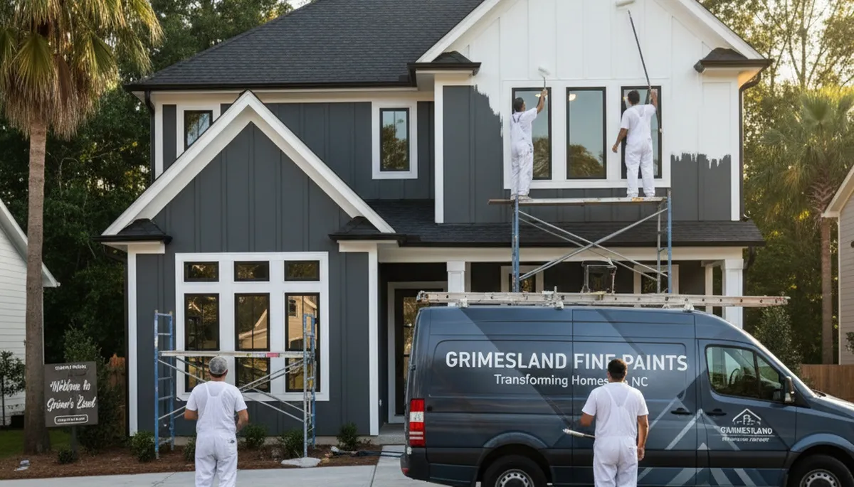 Professional house painting service in Greenville, NC by Painting Greenville NC